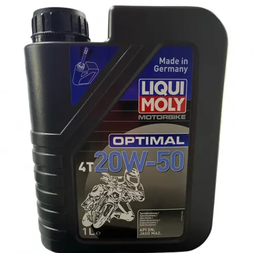 Aceite Motor Moto Liqui Moly 20W50 Optimal Street 1L