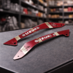 Par Logos Babero Acero Inoxidable Suzuki Viva R