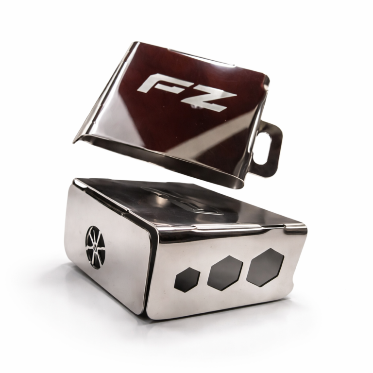 Protector Bomba Trasera Yamaha FZ 2.0 FZ 3.0 Acero Inoxidable