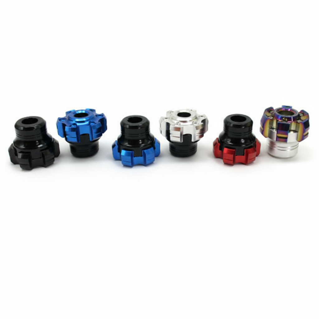 Slider De Eje Para Moto Tipo Estrella Macizo