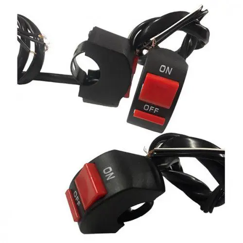 Suiche Run On Off 1 Golpe 3 Cables Moto