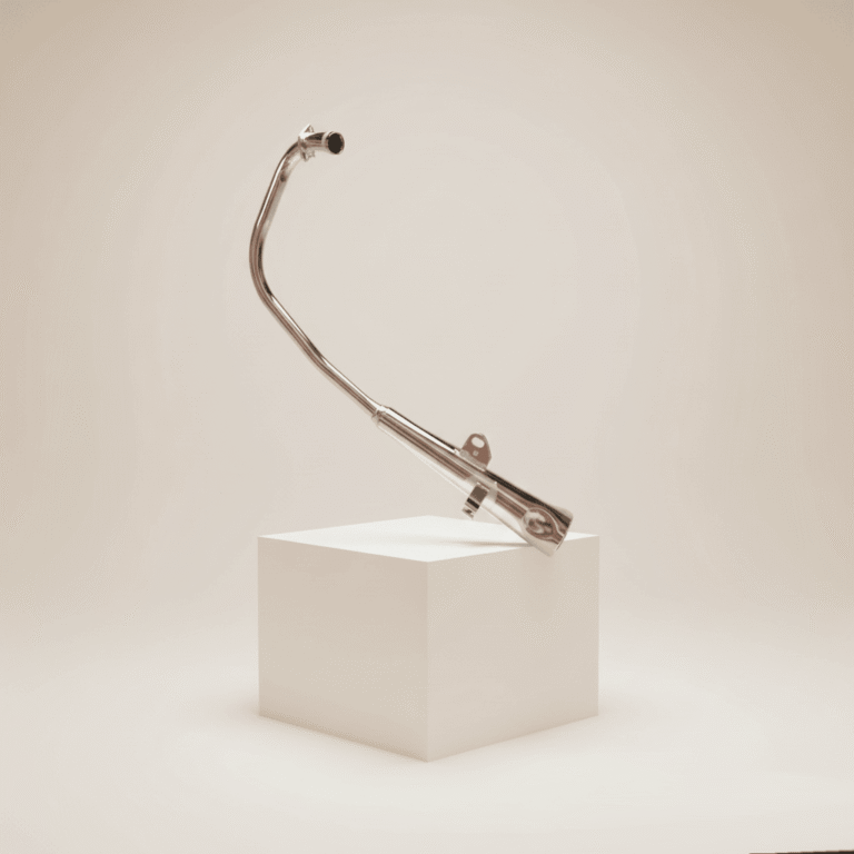 Escape Mofle Cromado Suzuki GN 125H Moto