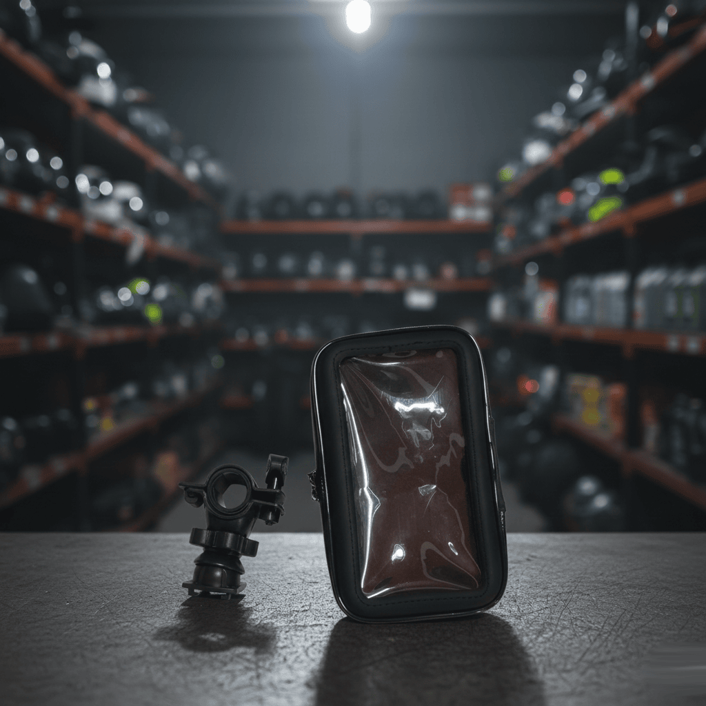 Porta Celular Grande Moto Base Manubrio Universal Porta Celular Grande Moto Base Manubrio Universal