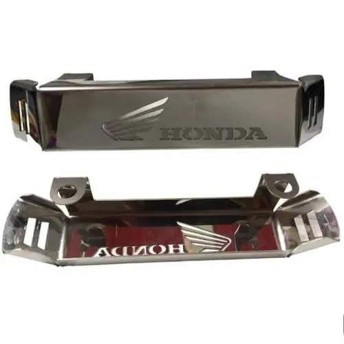 Logo Frontal Delantero Acero Inoxidable Honda Moto