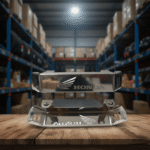 Logo Frontal Delantero Acero Inoxidable Honda Moto