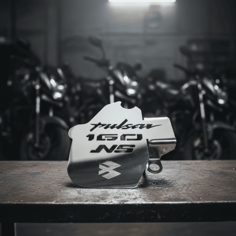 Protector Mordaza Acero Inoxidable Auteco Pulsar Ns 160