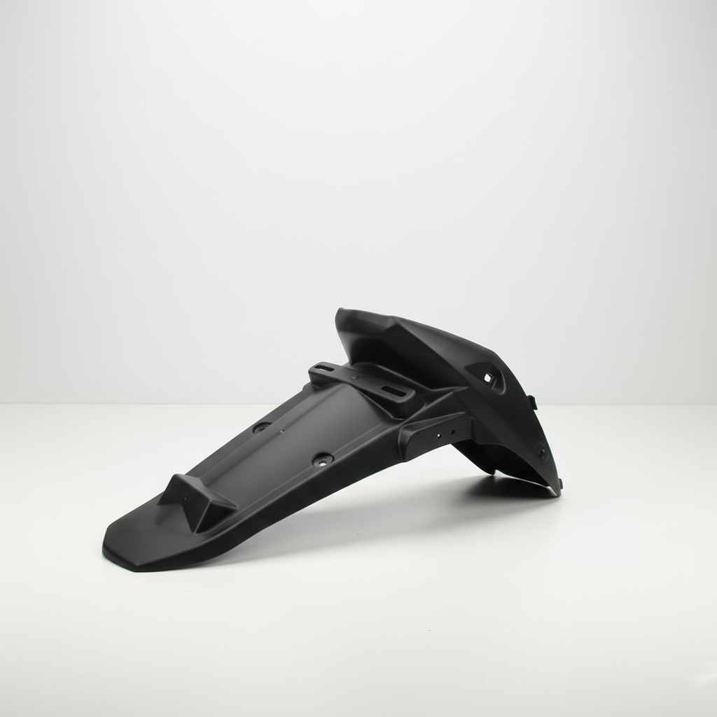 Guarda Barro Porta Placa Agility Genérico Negro Guarda Barro Porta Placa Agility Genérico Negro