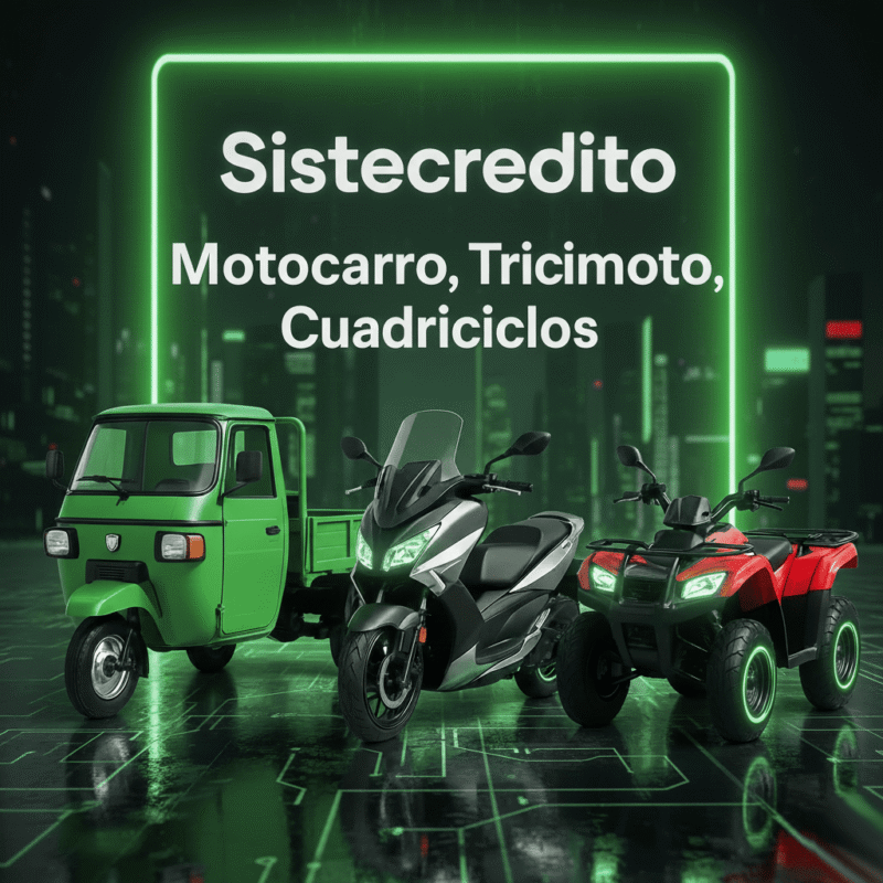 Soat Motocarro, Tricimoto, Cuadriciclos Con Sistecredito