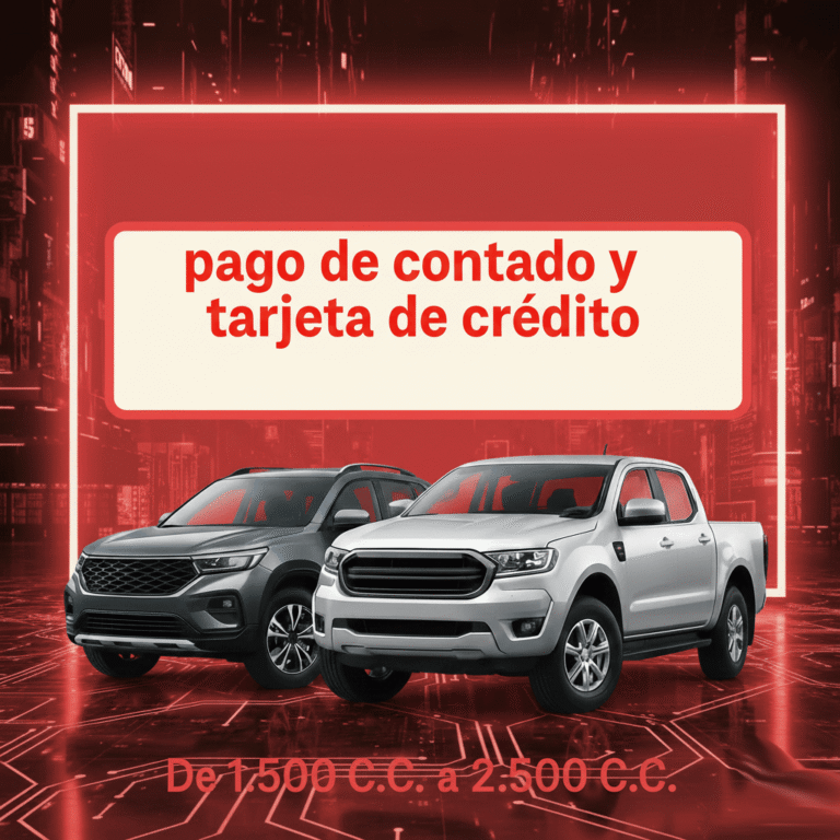 Soat Camperos y Camionetas Menos de 10 Años De 1.500 C.C. a 2.500 C.C. De Contado O Tarjeta Credito