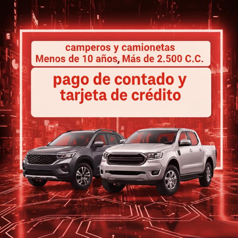 Soat Camperos y Camionetas Menos de 10 Años Más de 2.500 C.C De Contado O Tarjeta Credito