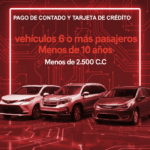 Soat Vehículos 6 o Más Pasajeros Menos de 10 Años Menos de 2.500 C.C De Contado O Tarjeta Credito