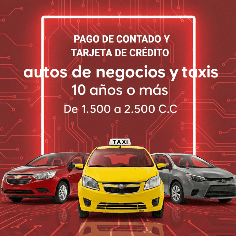 Soat Autos de Negocios y Taxis 10 Años o Más De 1.500 a 2.500 C.C De Contado O Tarjeta Credito