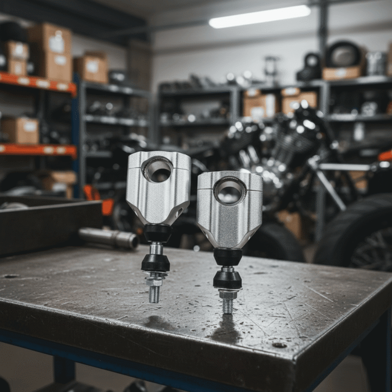 Bases Soportes Manubrio 7/8 Acutrax Tornillo Pasante Reductor