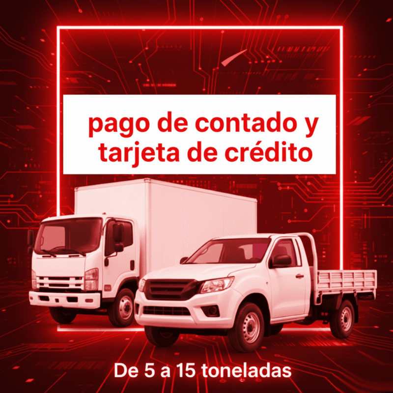 SOAT Carga o Mixto De 5 a 15 Toneladas De Contado O Tarjeta Credito