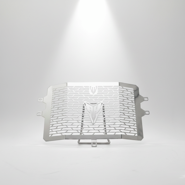 Protector Radiador Acero Inoxidable Cromado Para MT-15