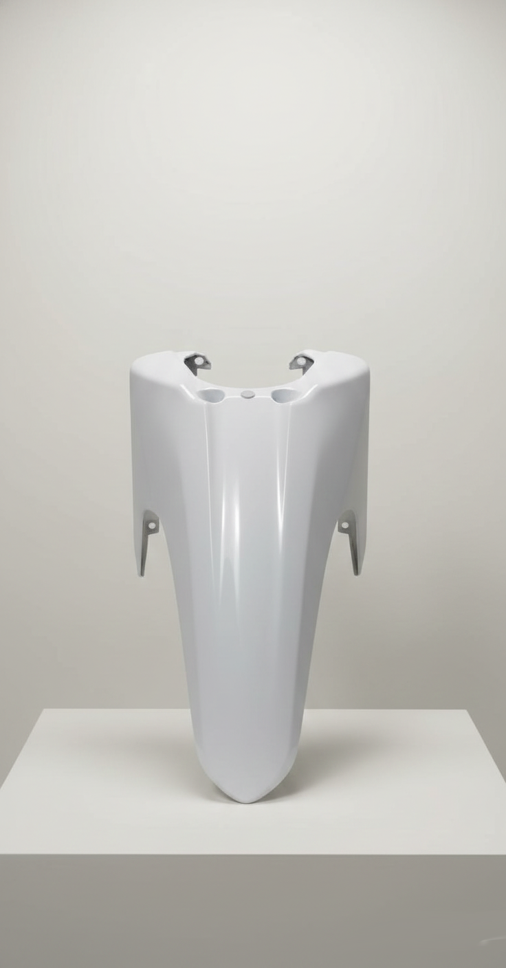 Guarda Barro Delantero Blanco Para Crypton 2 Guarda Barro Delantero Blanco Para Crypton 2