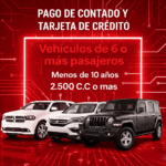 Soat Vehículos 6 o Más Pasajeros Menos de 10 Años 2.500 C.C o Más De Contado O Tarjeta Credito