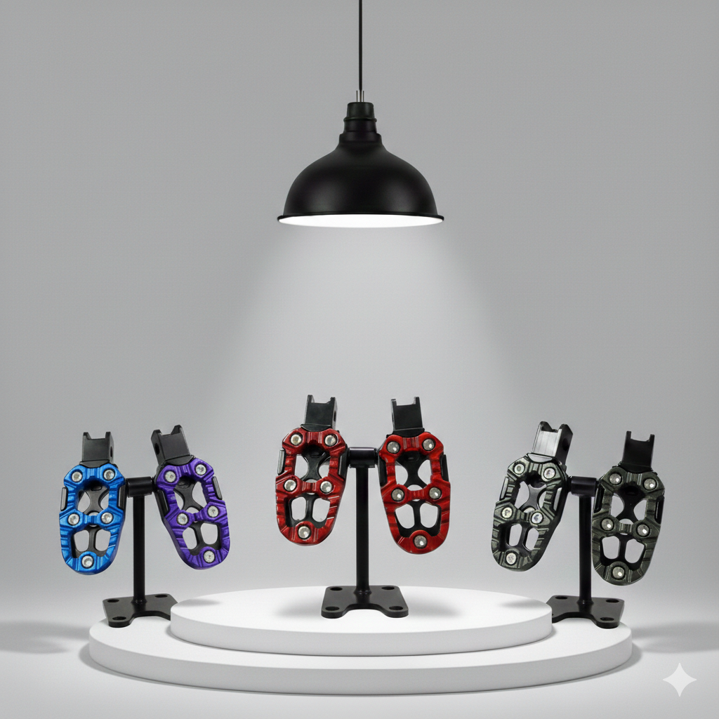 Posa Pies Lujo Moto Universal Delantero O Trasero Posa Pies Lujo Moto Universal Delantero O Trasero