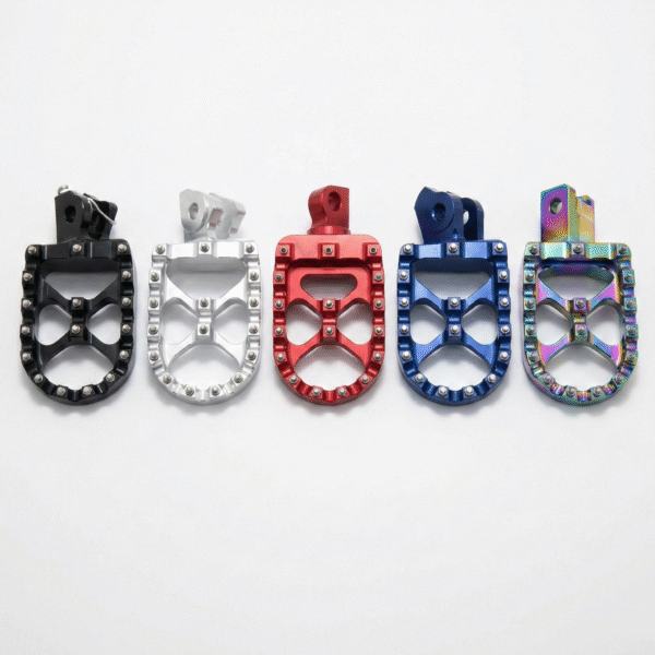 Par Posapies Enduro Aluminio Universal Colores