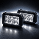 2 Exploradoras Led 6 Chips 8000Lm Blanco Moto Carro