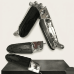 Par Calapies Reposapies Delanteros Pulsar Ns 200 Con Caucho