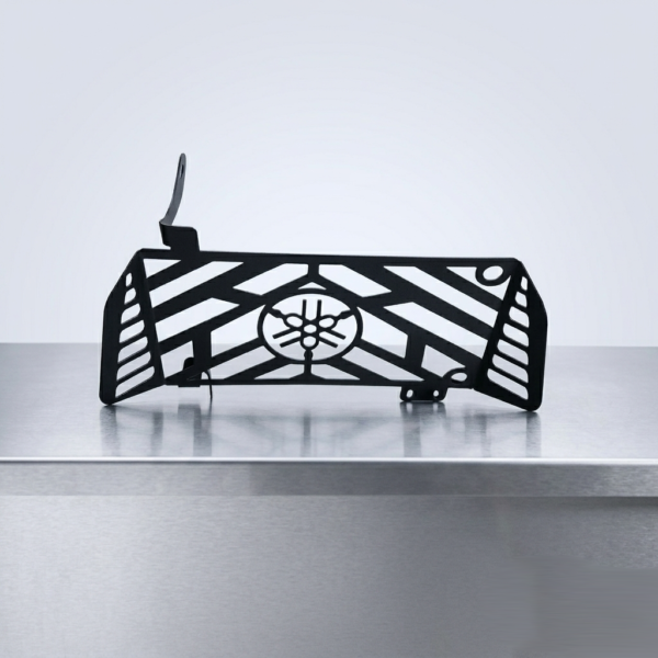 Protector De Radiador Acero Inoxidable Negro Para Mt 15