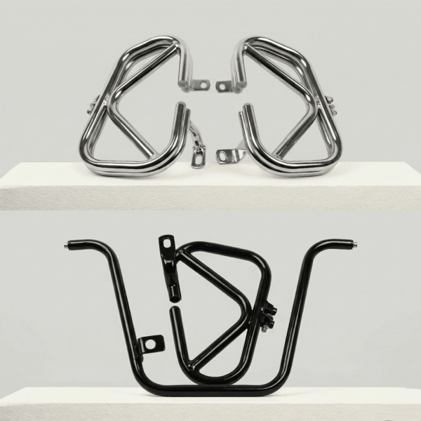 Porta Alforjas Akt Nkd 125 Soporte Lateral De Colores