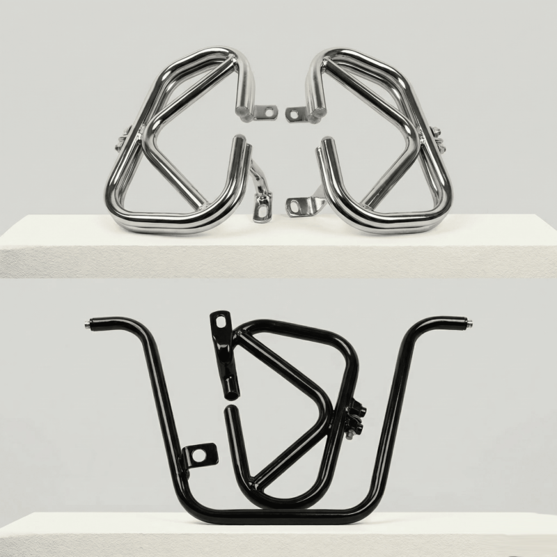 Porta Alforjas Akt Nkd 125 Soporte Lateral De Colores