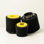 Filtro Aire Espuma Nibbi Alto Flujo Negro Amarillo