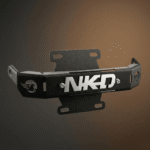 Logo Frontal Delantero Para Akt Nkd 125 Acero Inoxidable