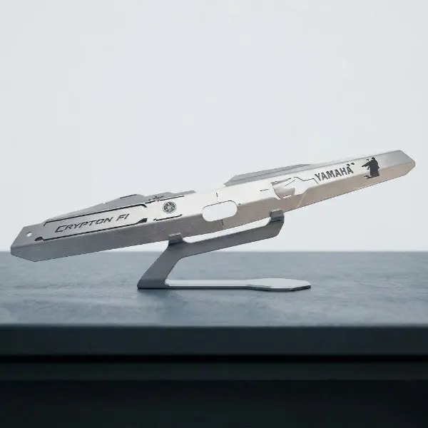 Protector Escape Yamaha Crypton Fi Acero Inoxidable