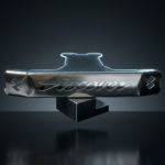 Logo Frontal Delantero Discover 125 Acero Inoxidable