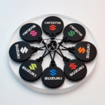 Llavero Logo Redondo Suzuki De Colores