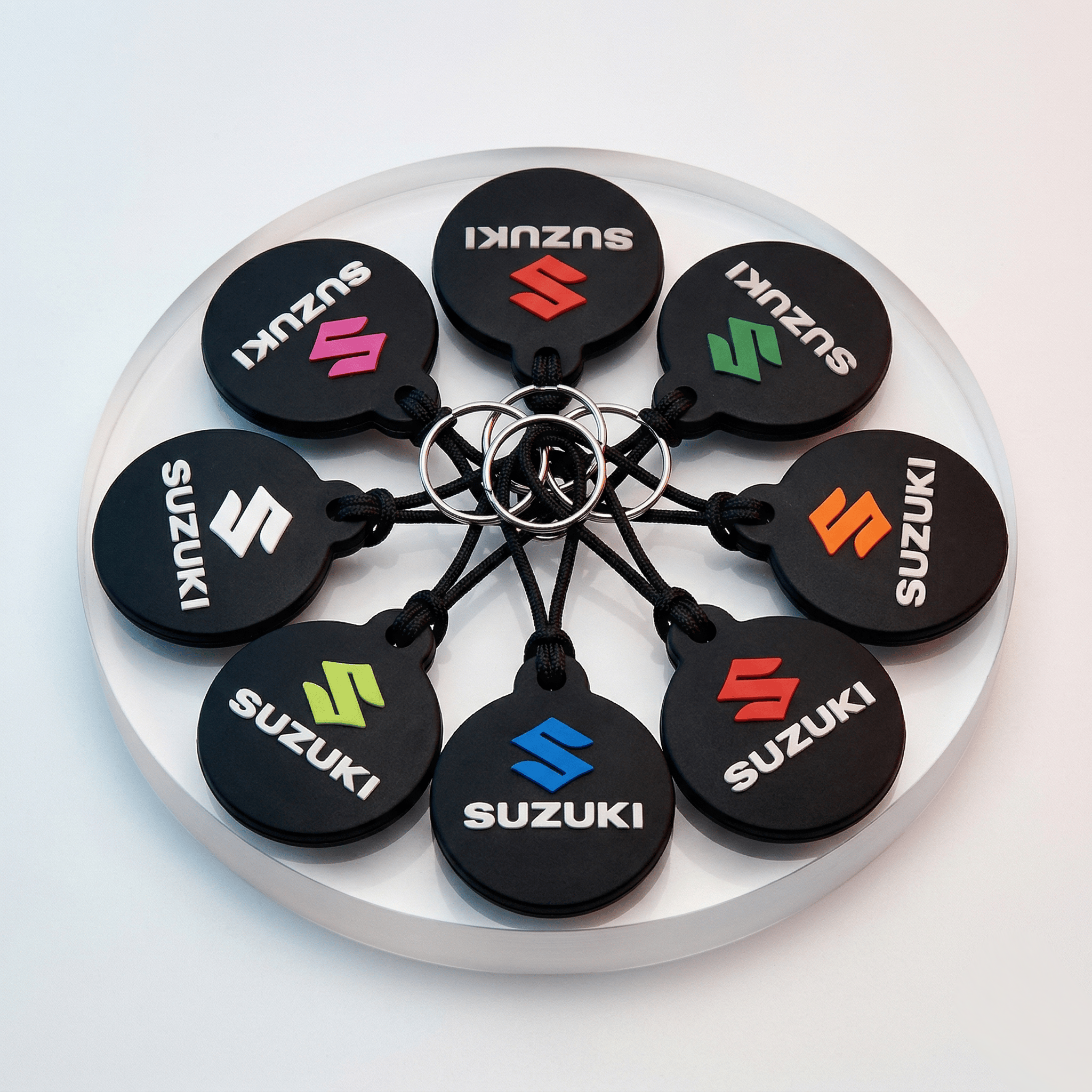 Llavero Logo Redondo Suzuki De Colores Llavero Logo Redondo Suzuki De Colores