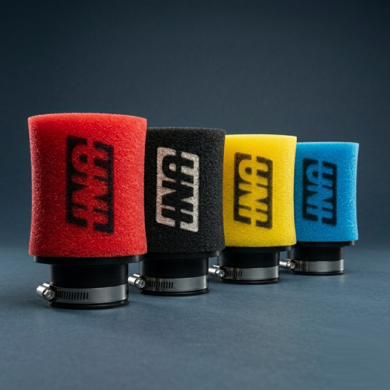 Filtro Aire Uni Alto Flujo Universal Para Moto