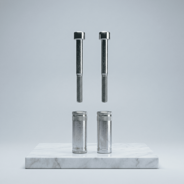 Tornillo + Buje Para Canasta X2