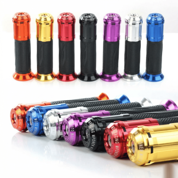 Mangos De Lujo Para Moto Rizoma MA-410 Colores