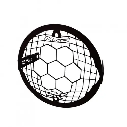 Protector De Farola Inox Negro V2 Para AKT NKD 125