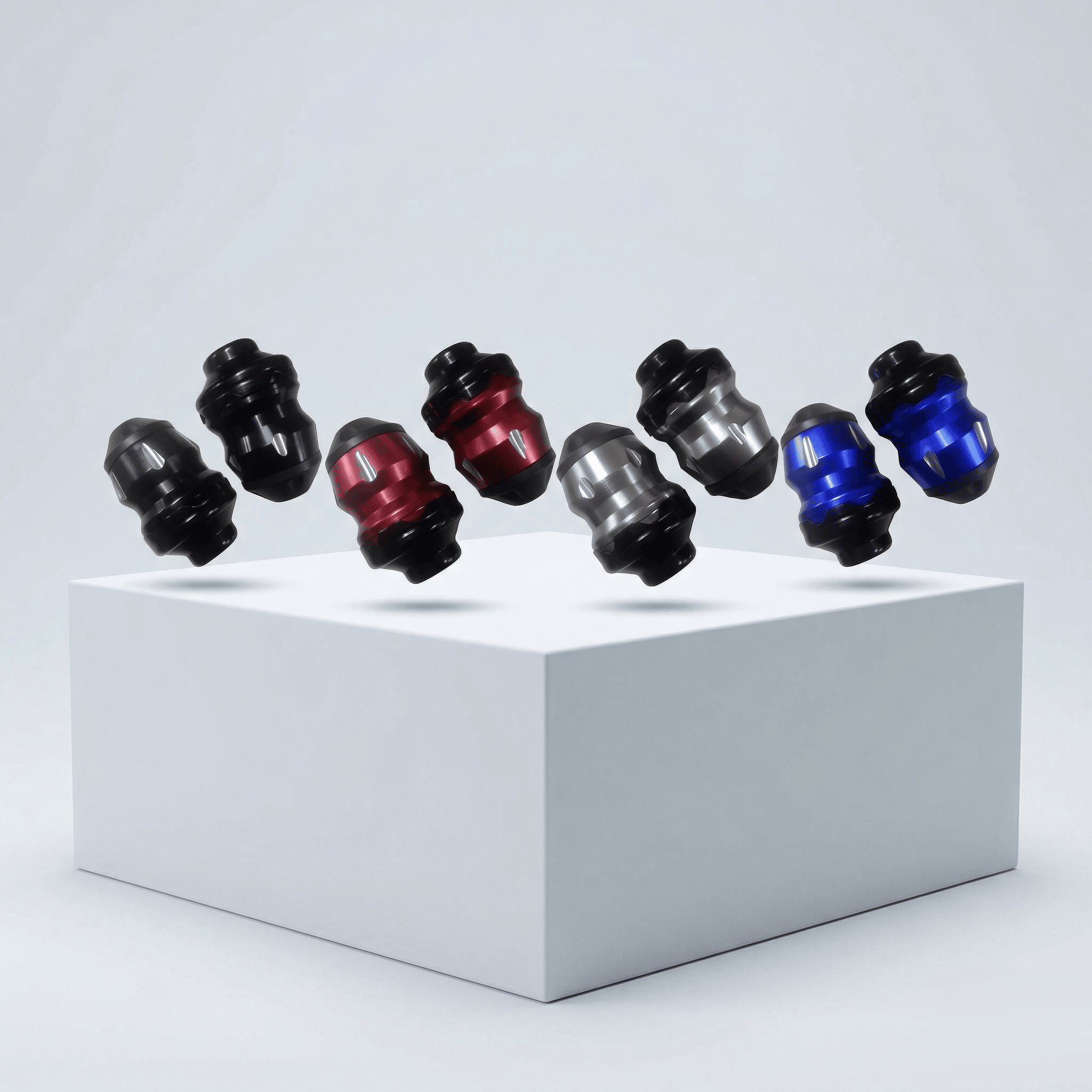 Par Slider Delantero De Lujo Punta Fina De Colores Par Slider Delantero De Lujo Punta Fina De Colores