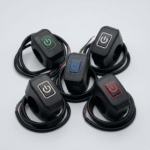 Switch De Luces Universal Base Plástica De Colores