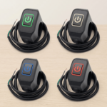 Switch De Luces Universal Base Plástica De Colores