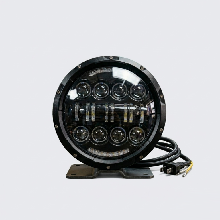 Farola De Lujo 13 Led Estilo Cafe Racing Para Moto