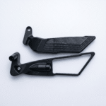 Espejos Naked Halcón Ajustables Negros Moto