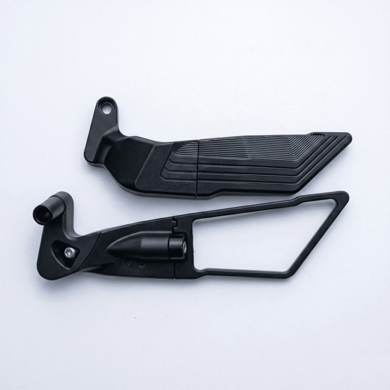 Espejos Naked Halcón Ajustables Negros Moto