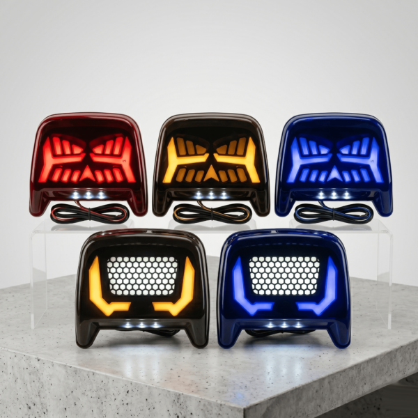 Stop Integrado Led Boxer Ct100 Bajaj Luz Trasera Estilos