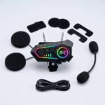 Intercomunicador Anp10 Max Vibrant Rgb Casco Moto