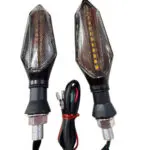 Par Direccionales Flecha Trasera Led Universal Moto