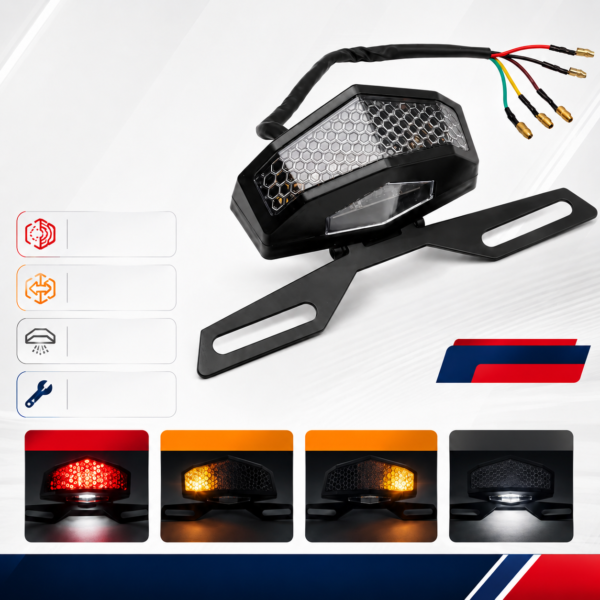 Stop Integrado Universal Led Moto Direccionales