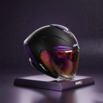 Casco Abierto AMX Razzo Solid Morado