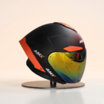 Casco Abierto AMX Razzo Solid Naranja